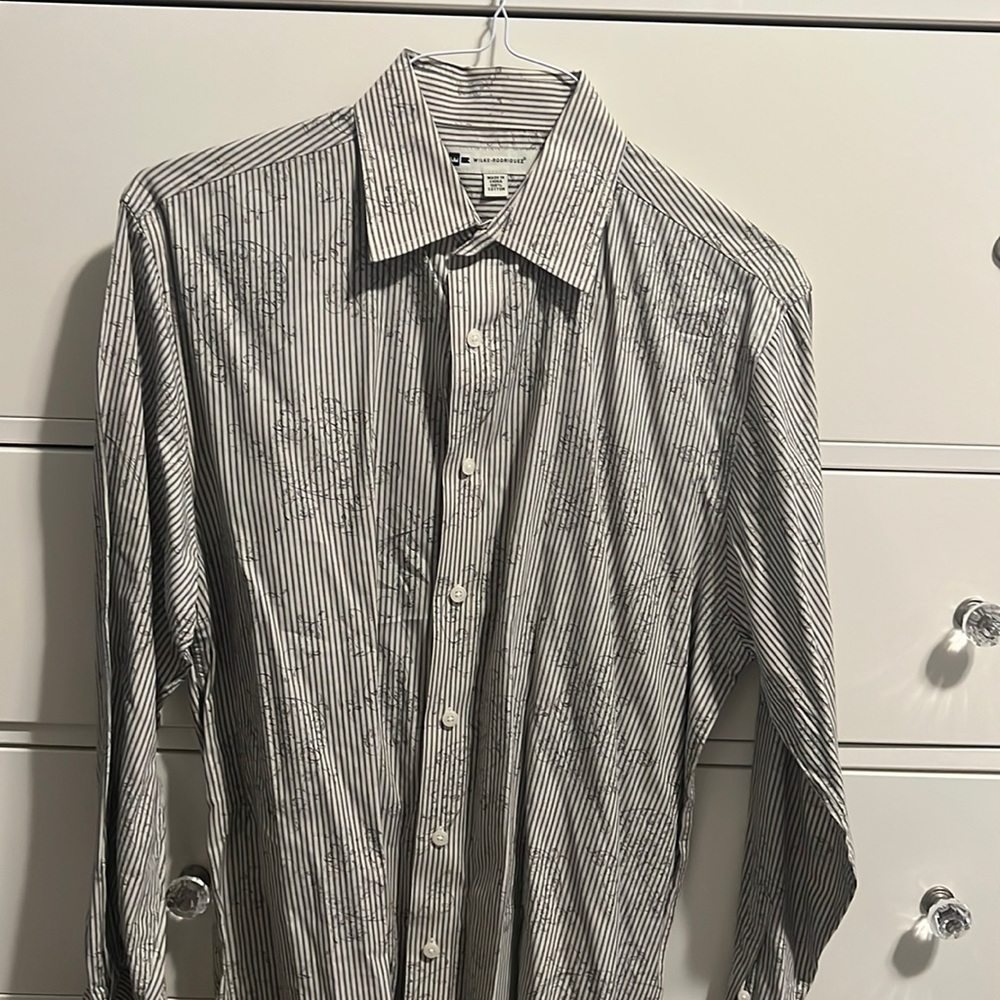 Wilke rodriguez long sleeve button down shirt